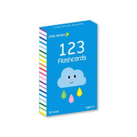 Lake Press Little Genius 123 Flashcards for Ages 3+ (LAK227120)