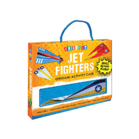 Lake Press Create It Jet Fighters Origami Activity Case for Kids (LAK229889)