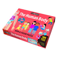 Lake Press Fun Facts The Human Body Book & Jigsaw Puzzle 104pcs (LAK231493)