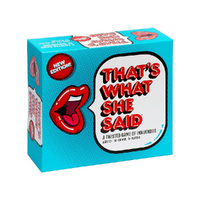 Moose Games Thats What She Said New Edition 4+ Players Ages 17+ (MOO91534)