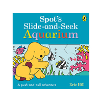 Penguin Books Spots Slide-and-Seek Aquarium Childrens Book (PEN426098)