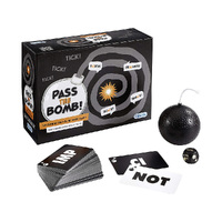 Gibsons Pass The Bomb Word Game UK Version 2+ Players Ages 9+ (PIA009903)