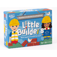 Professor Puzzle Little Builders Card Game 2-5 Players Ages 4-6 (PRO229513)