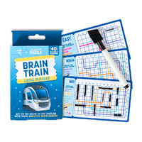 Professor Puzzle Brain Train Logic Puzzles for Ages 12+ (PRO244455)