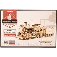 Robotime Classical Steam Express Train 3D Wooden Puzzle MC501 (ROB110586)