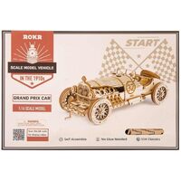 Rokr DIY Grand Prix Car 3D 1:16 Scale Model Vehicle Kit (ROB110593)