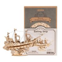 Robotime Sailing Ship Classical 3D Wooden Puzzle Kit 118pcs (ROB113051)