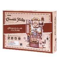 Rokr Marble Run Chocolate Factory 3D Wooden Puzzle Kit (ROB117653)