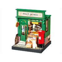 Robotime Rolife Post Office DIY Miniature House Kit DS037 (ROB121001)