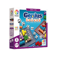 Smart Games The Genius Square Board Game 2-Players Ages 6+ (SMA525370)