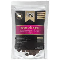 MFM Dogs Roo Discs Naturally Nutrient Rich Treats 200g 