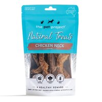 The Pet Project Natural Treats Chicken Neck Dog Gourmet Treat 100g