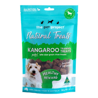 The Pet Project Natural Treats Kangaroo Dog Training Treats 180g