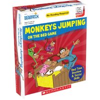 Briarpatch Scholastic Monkeys Jumping on the Bed Game 2-4 Players (UNI00727)