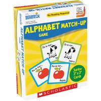 Briarpatch Scholastic Alphabet Match-Up Game 2+ Players Ages 3+ (UNI00729)