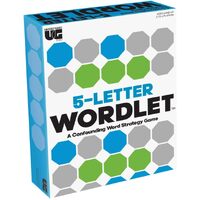 University Games 5-Letter Wordlet Strategy Game 2-4 Players Ages 8+ (UNI01047)