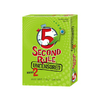 University Games 5 Second Rule Uncensored Round 2 3+ Players Ages 17+ (UNI01511)