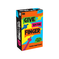 University Games Give Em The Finger Family Game 3+ Players Ages 8+ (UNI07207)