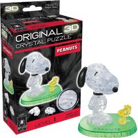 BePuzzled Original 3D Snoopy & Woodstock Crystal Jigsaw Puzzle (VEN901273)