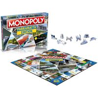 Monopoly Parramatta Edition Board Game 2-6 Players Ages 8+ (WMA006181)