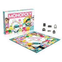 Monopoly Original Squishmallows Board Game 2-6 Players Ages 8+ (WMA006525)