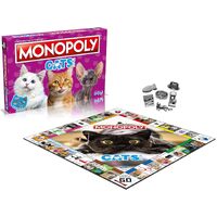 Monopoly Cats Edition Board Game 2-6 Players Ages 8+ (WMA051309)