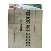 Superior Pet Fitted Hessian Dog Bed Replacement Cover Jumbo