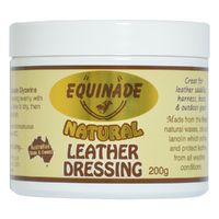 Equinade Natural Leather Dressing Beeswax Lanolin for Horses 200g 