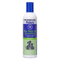 Fidos Tea Tree Oil Shampoo Grooming Aid Soap Free for Dogs & Cats 250ml