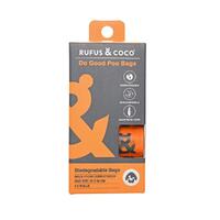 Rufus & Coco Do Good Biodegradable Dog Poo Bags 40 Pack