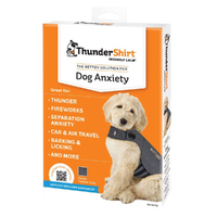 Thundershirt Dog Anxiety Calming Aid Jacket Heather Grey XL