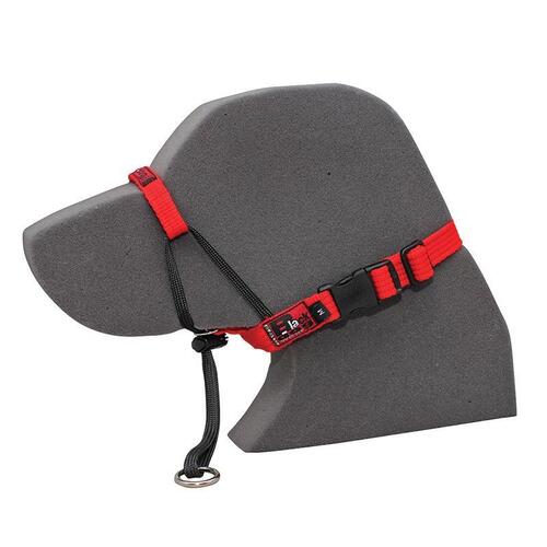 Black Dog Adjustable Dog Training Head Halter Red Small