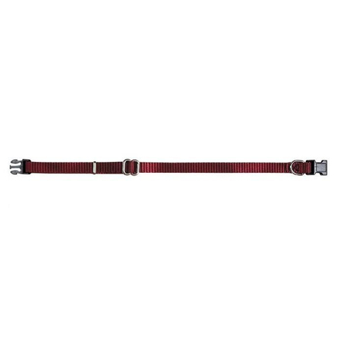 Prestige Pet 3/8 Inch Adjustable Nylon Puppy Collar Burgundy 23-36cm