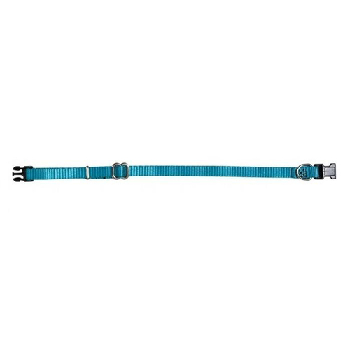 Prestige Pet 3/8 Inch Adjustable Nylon Puppy Collar Turquoise 23-36cm