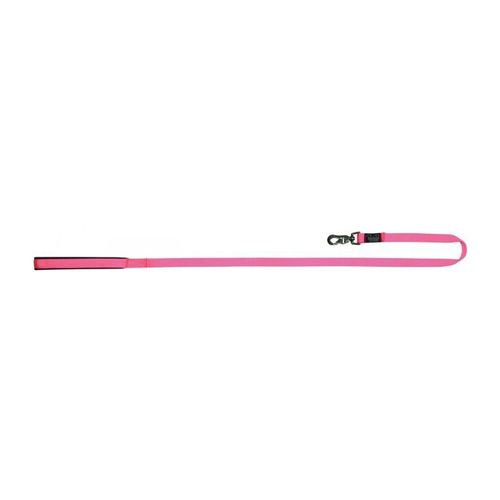 Prestige Pet Soft Padded Dog Leash Hot Pink 3/4 Inch x 122cm