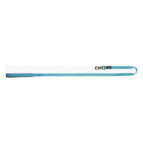 Prestige Pet Soft Padded Dog Leash Turquoise 3/4 Inch x 122cm