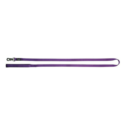 Prestige Pet Soft Padded Dog Leash Purple 3/4 Inch x 183cm