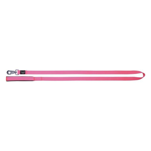 Prestige Pet Soft Padded Dog Leash Hot Pink 1 Inch x 183cm