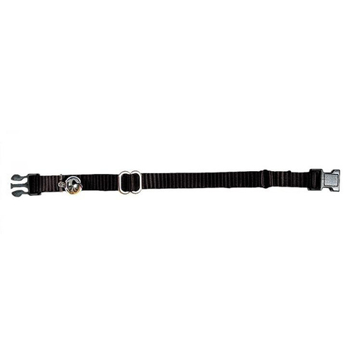 Prestige Pet 3/8 Inch Adjustable Cat Collar Black 13-25cm