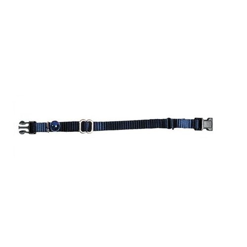 Prestige Pet 3/8 Inch Adjustable Cat Collar Navy 13-25cm