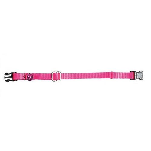 Prestige Pet 3/8 Inch Adjustable Cat Collar Hot Pink 23-36cm