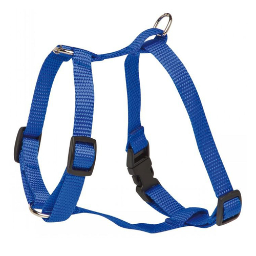 Prestige Pet Adjustable Small Dog Harness 1/2 Inch Blue 23-36cm