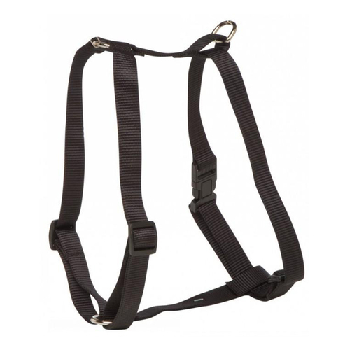 Prestige Pet 3/4 Inch Adjustable Dog Harness Black 41-66cm