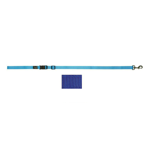 Prestige Pet 1 Inch Adjustable Dog & Cat Leash Blue 91-168cm