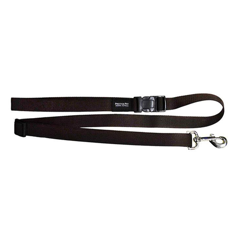 Prestige Pet 1 Inch Adjustable Dog & Cat Leash Brown 91-168cm