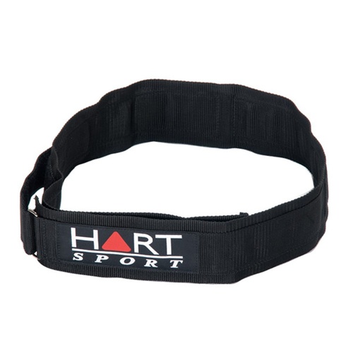 HART TRAINING WAIST BELT - 75MM WIDE ADJUSTABLE BELT WITH STEEL RING (2-069)