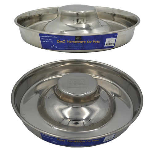 Zeez Stainless Steel Durable Puppy Saucer 29cm 3.5L