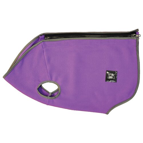 Zeez Cozy Fleece Indoor & Outdoor Dog Vest Pearly Purple M1 28cm