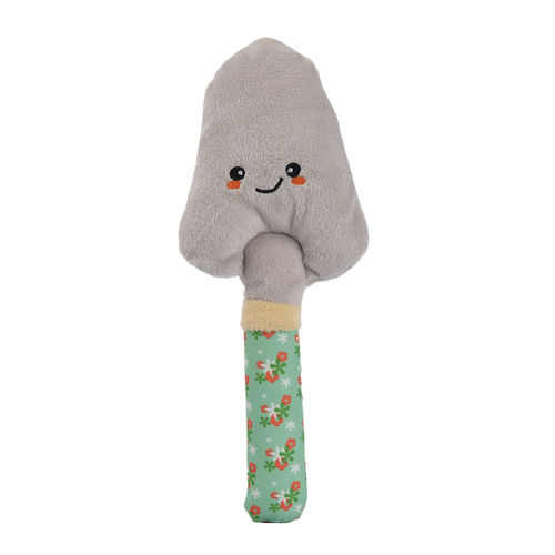 HugSmart Fuzzy Friendz Puppy Garden Hand Trowel Plush Dog Squeaker Toy