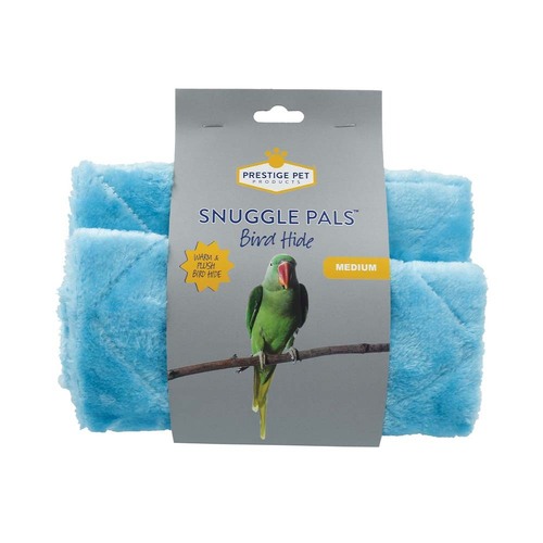 Prestige Pet Snuggle Pals Cosy Tent Bird Hide Blue Medium